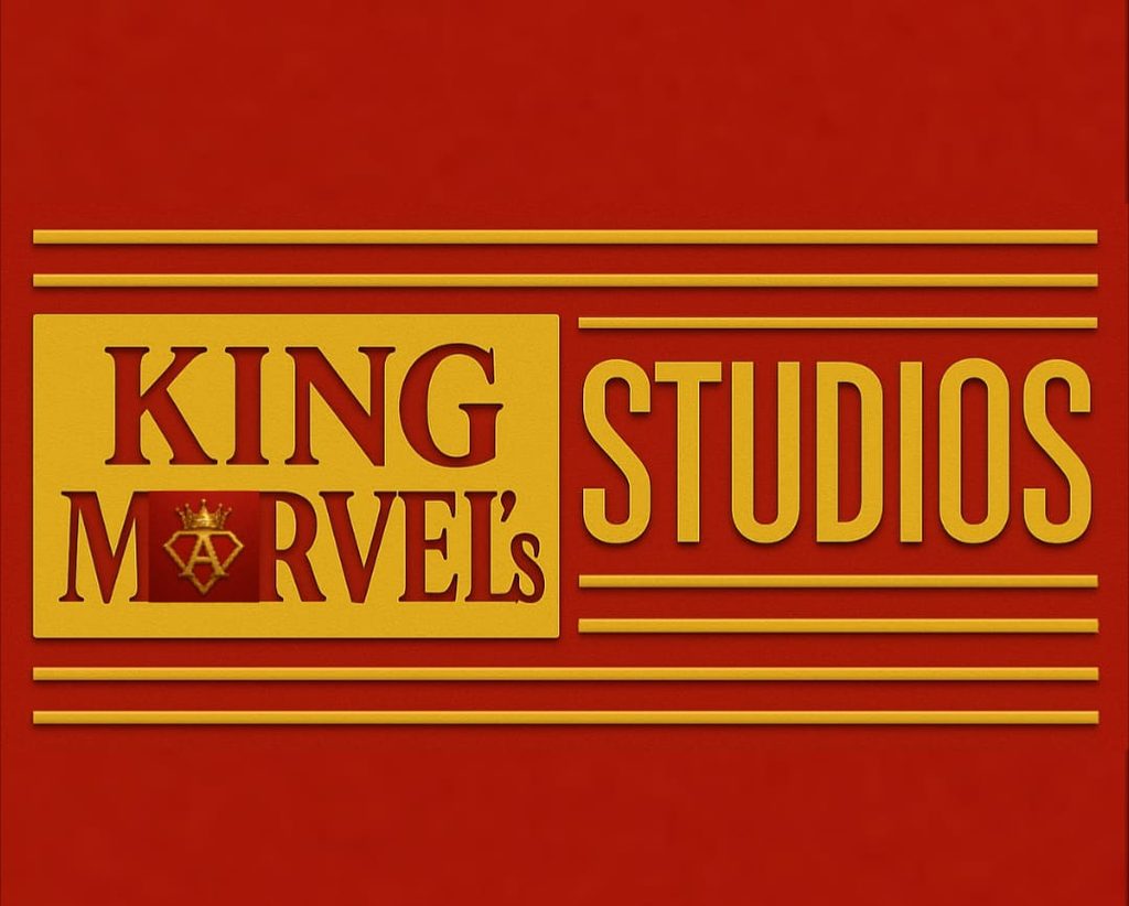 KING MARVEL`s studios`s logo